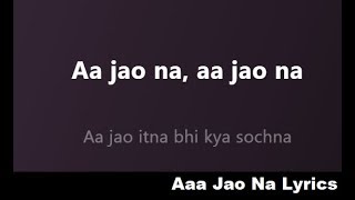 Aajao Na Song | veeray di wedding | lyrics video|