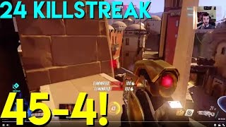 [3400SR] WIDOWMAKER 24 KILLSTREAK! 63% ACCURACY! (Overwatch Competitive Gameplay Console)
