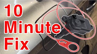 Simple Fix For Stuck Audi Fuel Cap