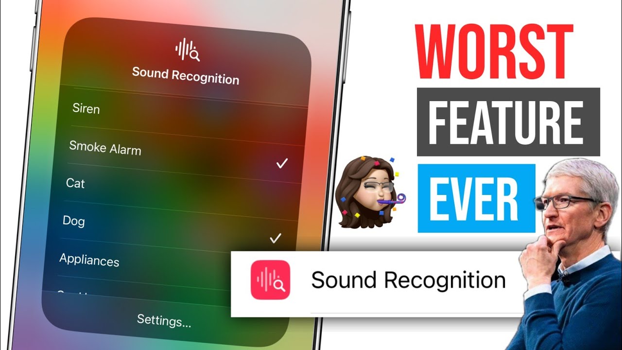 Apple Worst Feature Ever 😱 | Sound Recognise In IPhone | How To Use ...