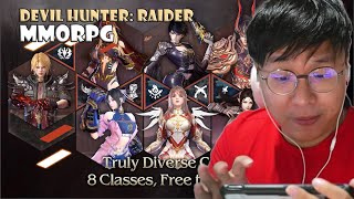 MMORPG RINGAN BARU DI PLAYSTORE INDO ! DEVIL HUNTER: RAIDER MMORPG