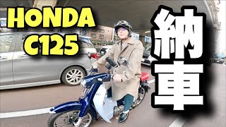 入店して5分でスーパーカブを買ってみた【C125】