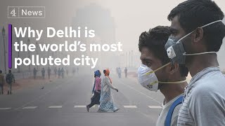 Record levels of toxic air make Delhi world’s most polluted city