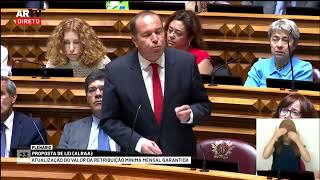 23-06-2022 - Debate Parlamentar | Retribuição Mínima Mensal Garantida | Francisco César