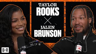 Jalen Brunson Reacts to Luka Doncic Criticism, Reggie Miller’s Knicks Comments | Taylor Rooks X