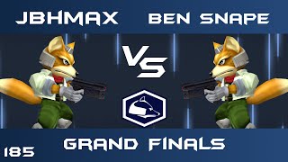 S@PS 185 Melee Singles: Jbhmax vs Ben Snape Grand Finals