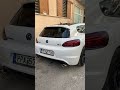 VW SCIROCCO 1.4tsi R line Cold Start Miltek Full system exhaust.