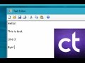Visual Basic .NET Tutorial #7 - How to create a simple text editor (w/ Save & Open)