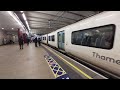 thameslink class 700 trains at farringdon