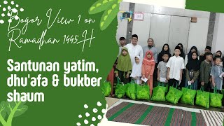 SANTUNAN YATIM, DHU'AFA & BUKBER SHAUM -- BV ON RAMADHAN 1445 H