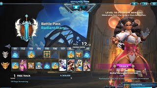 All Items in Radiant Stars Battle Pass : Paladins 3.4 Update