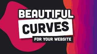 Build a Curvaceous Homepage // Wavy Background Tutorial with SVG \u0026 CSS