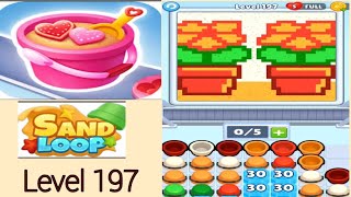 Sand loop level 197 planter walkthrough solution