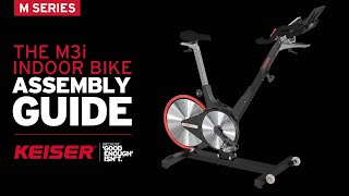 Keiser M3i Indoor Stationary Bike Assembly Guide