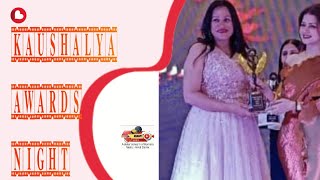 Kaushalya Awards Night by DK Pageant - The Pride of India 2024. Celebrity Chief Guest - Bhagyashree