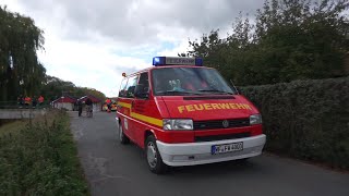 [MANV Übung] Alarmfahrt vom MTW der OF Werlaburgdorf während einer MANV Übung in Gielde