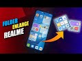 Realme UI 4.0 Enlarge folder, Shelf Not Working