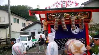 鵜住居祭り2018 　雨の中の門打ち