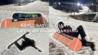 Exploration Diary: Let's go snowboarding!| Mount St Louis Moonstone |法式多士🍞｜ 滑雪帶什麼？🧤｜我可以做到嗎？🥹