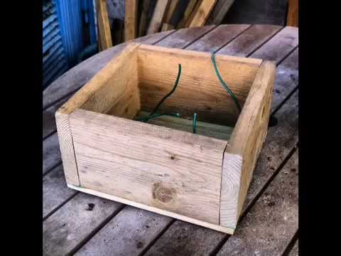 Making a bonsai training pot / grow box Making a bonsai training pot / grow box