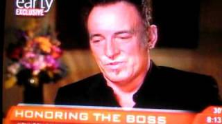 Bruced Out December 22 2009 Early Show Kennedy Center Honors Bruce Springsteen Part 1