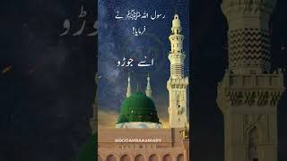 Hazrat Muhammad ﷺ Saw Ki Hadees Pak in Urdu | Hadith #shorts #ytshorts #hadees