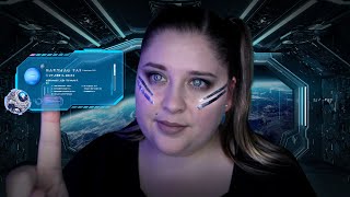 ASMR - Space Travel Agent Roleplay [Sci-Fi, HUD Screen, Departure]