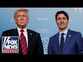 Trump meets with Canadian PM Trudeau at NATO summit