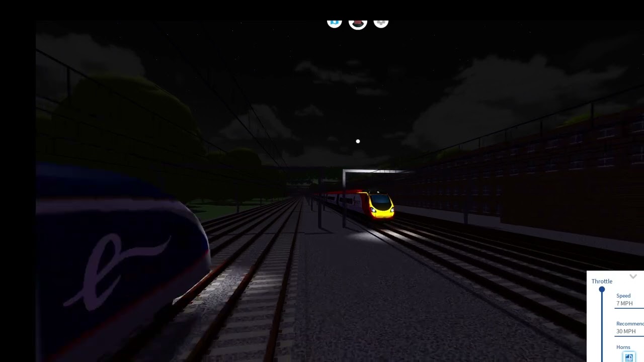 Eurostar Class 374 Passes By My Train At Speed On Roblox Youtube
