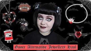 GNOCE JEWELLERY HAUL - STERLING SILVER ALTERNATIVE GOTHIC AFFORDABLE JEWELLERY