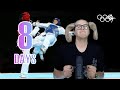 8 days to #Paris2024: The hardest bronze #Taekwondo #Faunolympics