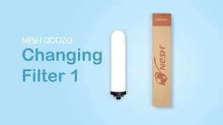 Nesh Qoozo Indoor Water Filter (Table top)- How to change Filter 1