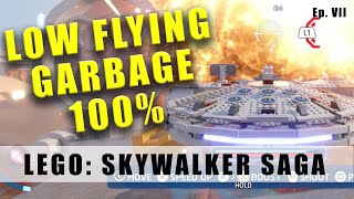 LEGO Star Wars The Skywalker Saga Low Flying Garbage walkthrough - Challenges Minikits Bricks guide