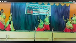 Radha Krishna dance | Akho shyama semi classical dance| Stage performance | kannada Bhavageethe