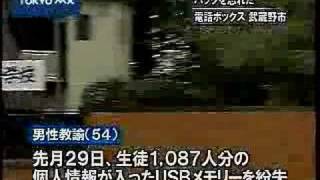 都立学校２校で　生徒1126人の個人情報紛失