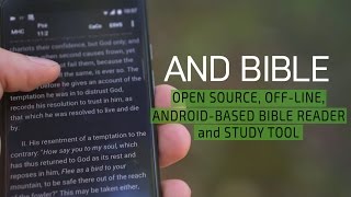Review of AndBible: the best Android Bible Reader