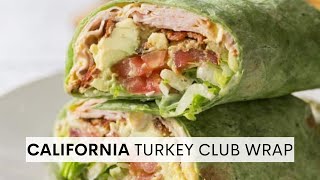California Turkey Club Wrap