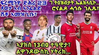 7 ትዕዝብታት ኤልክላሲኮ...ሮናልዶ ሓጎሱ ገሊጹ፣