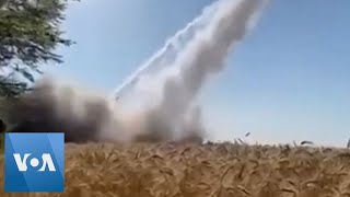 Video Shows Ukraine Troops Firing HIMARS System