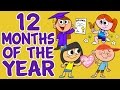 Months Of The Year Song - 12 Months Of The Year - Kids Songs By The Learning Station