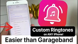 Set any Song as Ringtone on iPhone! Easier than GarageBand tutorial 2023
