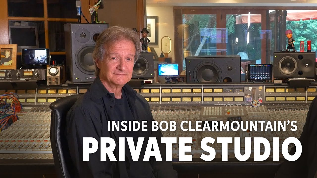 Studio Tour: Bob Clearmountain’s “Mix This” Home Studio - YouTube