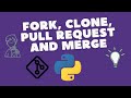 GitHub Tutorial: Fork, Clone, Push, Pull Request & Merge (Windows)