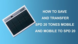 HOW TO SAVE AND TRANSFER SPD 20 TONES TO MOBILE AND MOBILE TO SPD 20 IN TELUGU