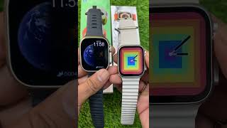 DT800 Ultra Smartwatch Vs T800 Ultra Smart Watch |T800 Ultra Pro Plus🧐🤩 #N78 #DT01 #smartwatch #N8