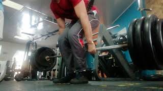 170 kg hack deadlift (10 kg PR)