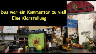 Jetzt reichts, das kann ich nicht auf mir sitzen lassen!