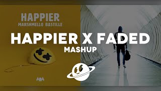 HAPPIER x FADED [Mashup] | Bastille, Marshmello, Alan Walker - (5k Special)