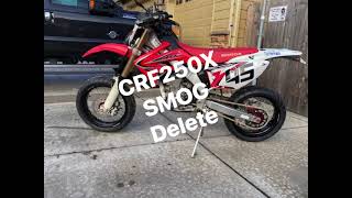 Honda CRF250X Smog Delete