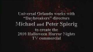 Halloween Horror Nights XX Full TV Commercial Reveal